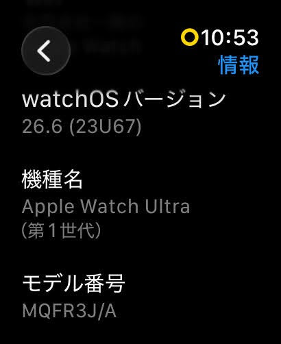 Apple Watch Ultra 第1世代 GPS+Cellularモデル 49mm チタニウム MQFR3J/A スターライト【C8692-C】