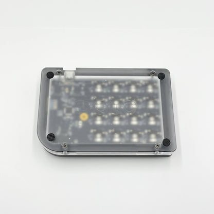 片手デバイス DOIO KB16 ブラック メカニカルキーボード 本体のみ【C7240-C】