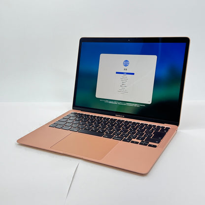MacBookAir 13インチ M1 16GB 256GB ゴールド 付属品完備 充放電回数16回 バッテリー最大容量97%　【C7811-80】