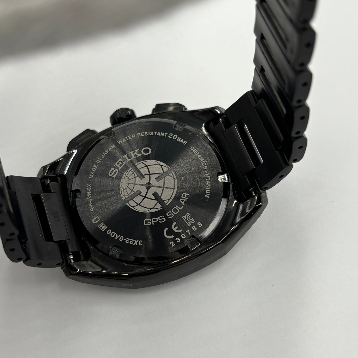 美品 SEIKO ASTRON グローバルライン オーセンティック 3X SBXD009 3X22-0AD0 【C5736-60】