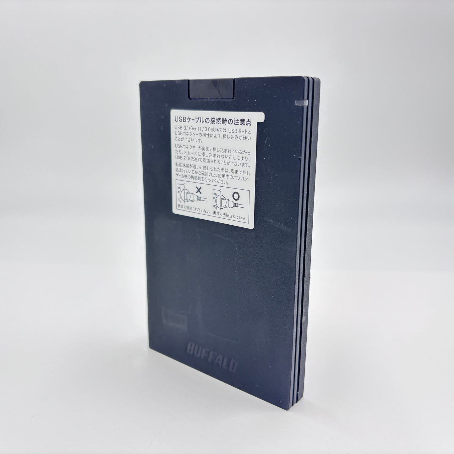 BUFFALO 外付けSSD 1TB SSD-PG1.0U3-B/NL PS4/PS5対応 ポータブルSSD【8209-C】