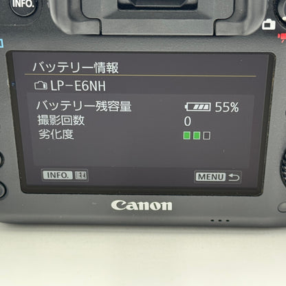 LP-E6NH Canon 純正バッテリー 4個 【C7219-C】