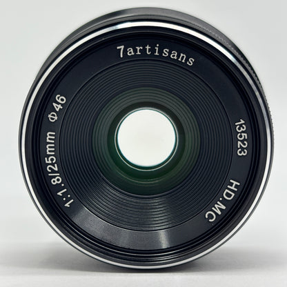 7artisans 七工匠 25mm F1.8 ソニーEマウント ブラック【C8813-60】
