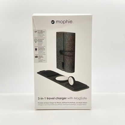 mophie 3 in 1 travel charger with magsafe 【C6172-60】