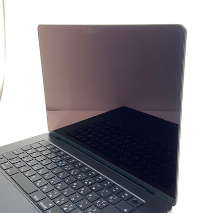 MacBook Air 15インチ (Early 2025) Apple M4 10コア/16GB/SSD 512GB ミッドナイト MW1M3J/A バッテリー最大容量100%【C6396-100】