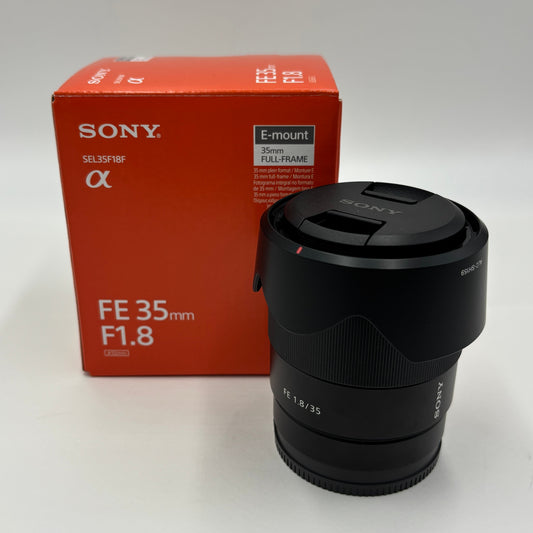 美品 新品同様 SONY ソニー FE 35mm F1.8 SEL35F18F 単焦点レンズ【C5389-60】