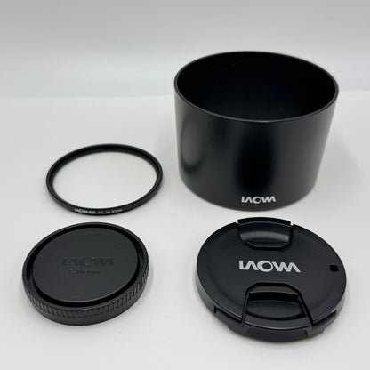 美品 LAOWA 100mm F2.8 2X Ultra Macro APO LAO0043 ソニーFEマウント【C6845-80】