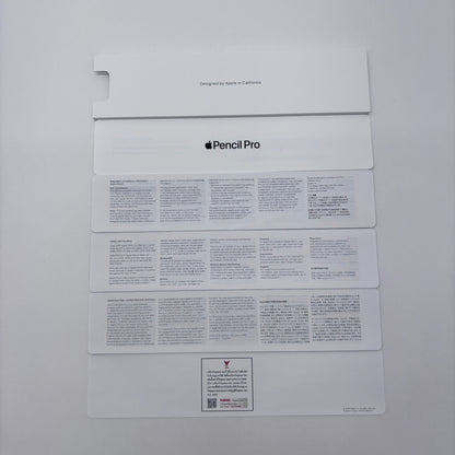 Apple Pencil Pro MX2D3ZA/A 付属品完備【C8117-C】