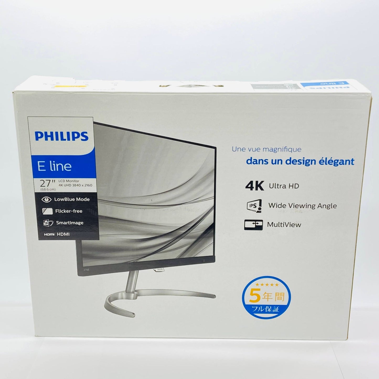 PHILIPS 27インチ 4Kモニター 276E8VJSB/11 IPS液晶 【C3910-140】