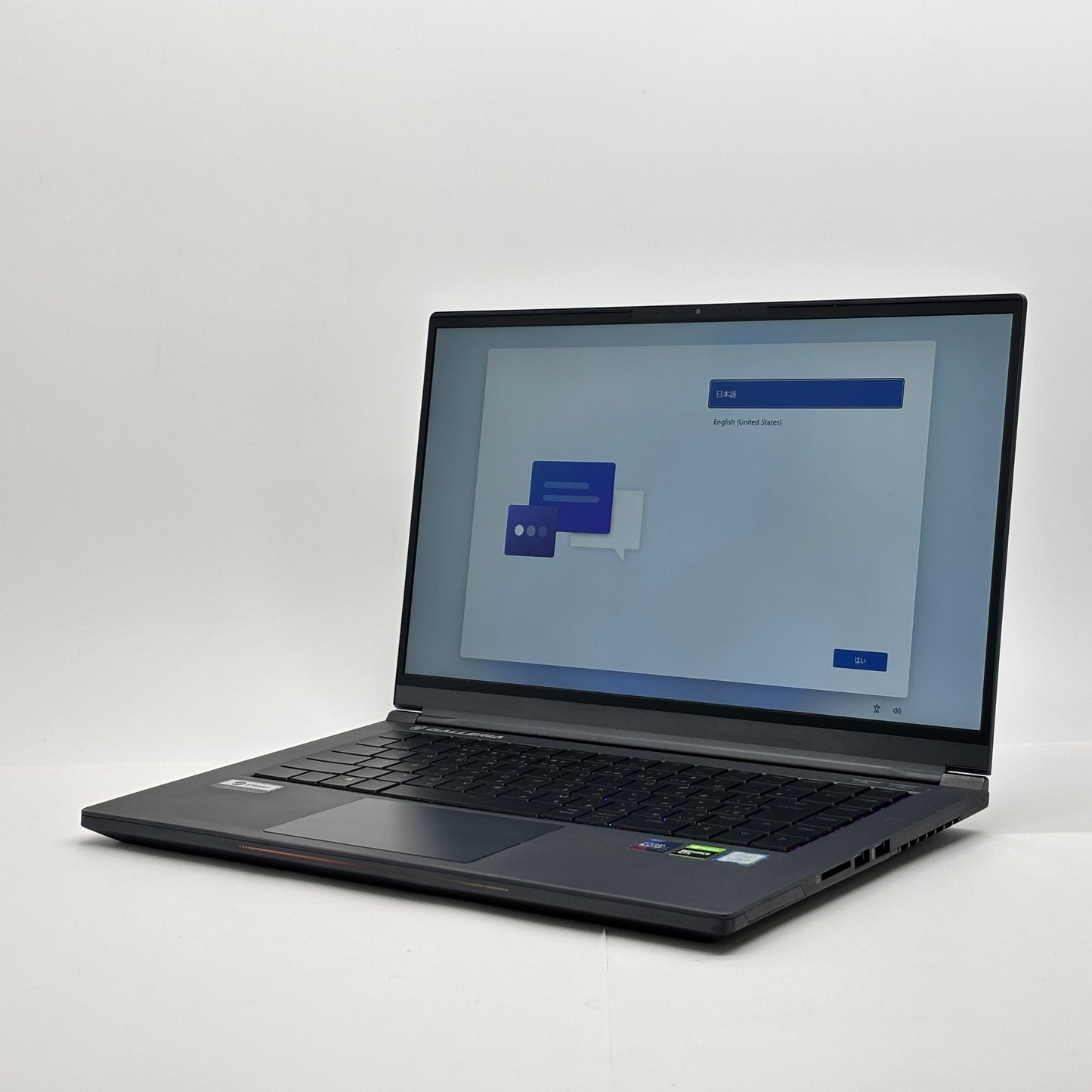 GALLERIA GCR1660TGF-QCG i7 9750H 16GB SSD 512GB Windows11Home バッテリー最大容量100%【C8581-80】