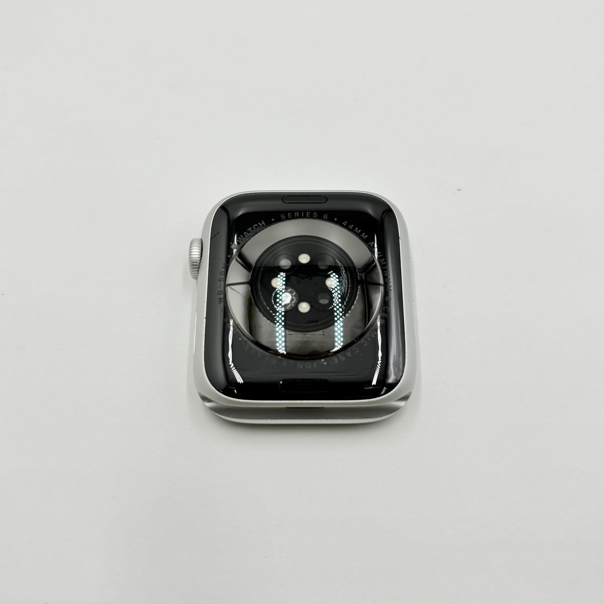 Apple Watch series 6 GPS 44mm シルバー アルミニウム M00D3J/A スポーツバンド【C9042-C】