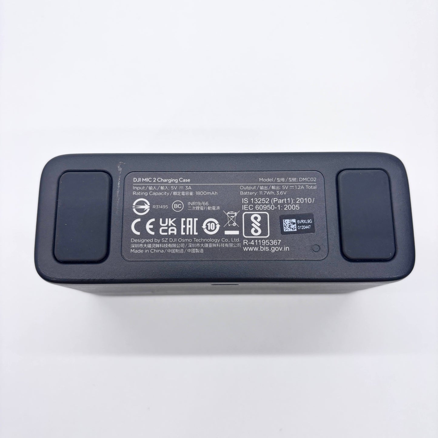 DJI Mic 2 1TX + 1RX + 単体トランスミッター パールホワイト CHARGING CASE 付属品あり【C8123-60】