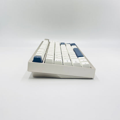 EPOMAKER P75 ワイヤレス アルミニウム メカニカルキーボード 柴藤花軸 【C7209-80】