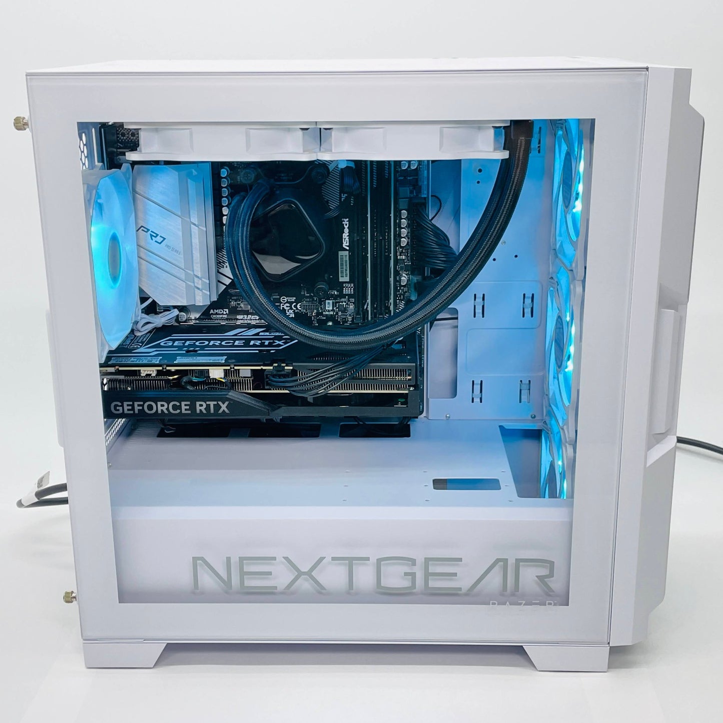 美品 NEXTGEAR JG-A7G6T  AMD Ryzen 7 5700X 16GB 1TB RTX 4060Ti 【C4560-140】