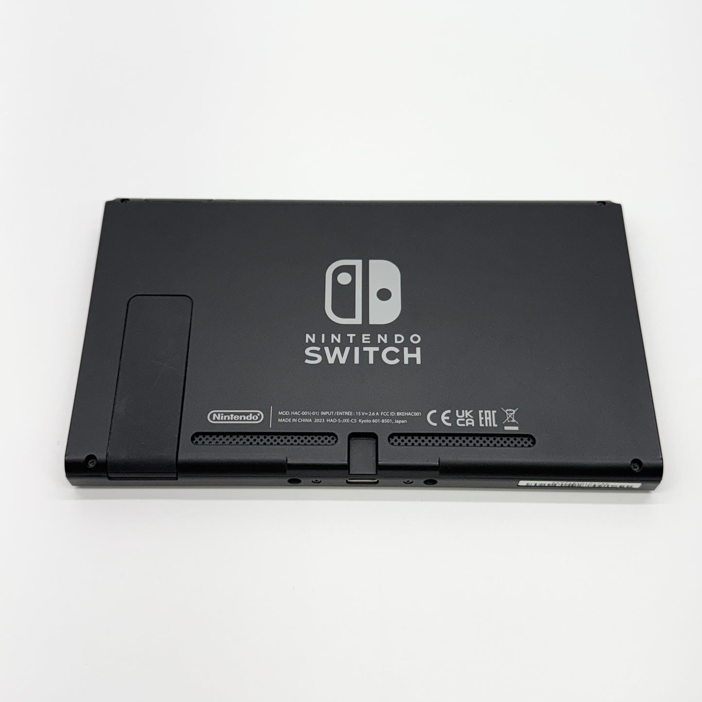 Nintendo Switch HAC-001(-01)  本体 ジョイコン Joy-Con グレー 充電器・ドッグ付属【C7995-60】