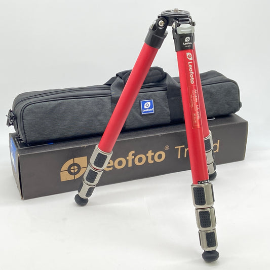 Leofoto LA-324C カーボン三脚 パイプ径32mm 4段 防水三脚 LAアテナシリーズ【C6896-100】