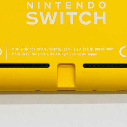 美品 Nintendo Switch Lite/ニンテンドースイッチライト本体 HDH-S-YAZAA イエロー【C6946-60】