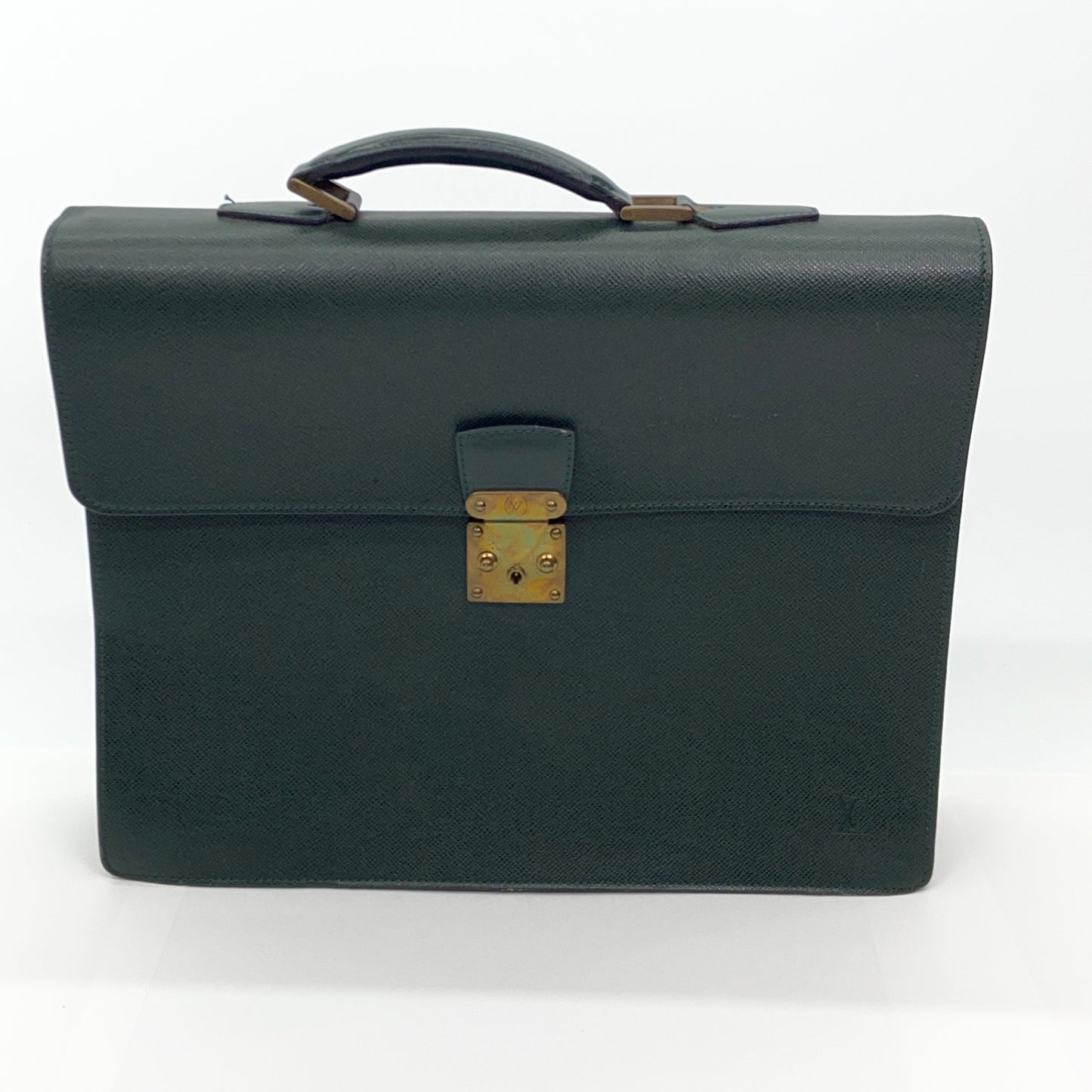 LOUIS VUITTON ルイヴィトン セルヴィエット クラド タイガライン ビジネスバッグ ブリーフケース　【C5297】