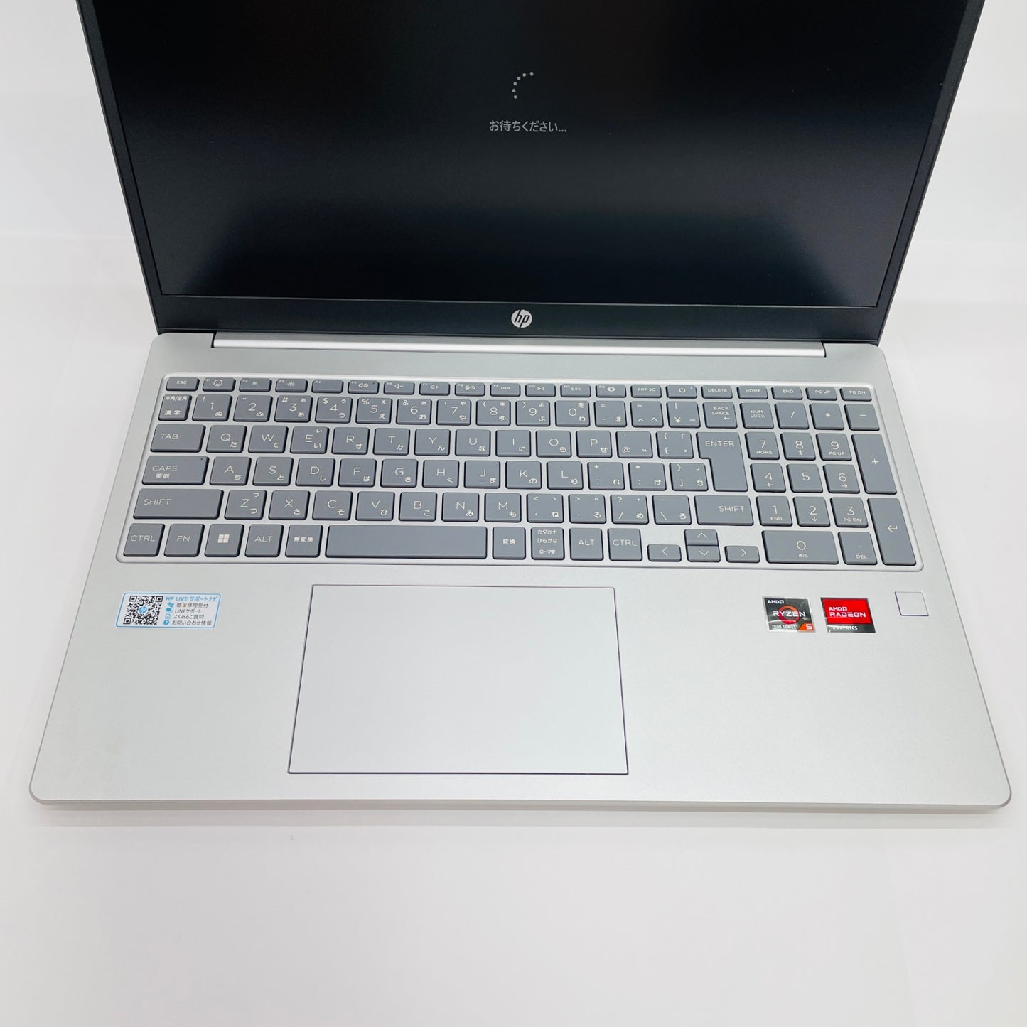 HP Laptop 15-fc0003AU Ryzen 5 7530U 16GB SSD512GB サバッテリー最大容量100%【C5083-100】