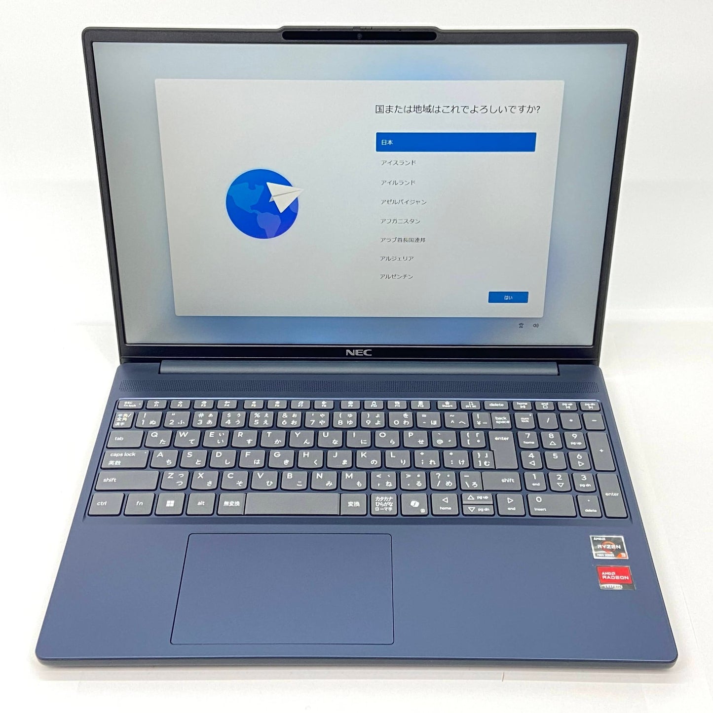 美品 LAVIE Direct N15 Slim PC-GE30GLYD2 Ryzen 3 7335U 8GB 256GB Windows11 Home バッテリー最大容量100%【C4809-100】