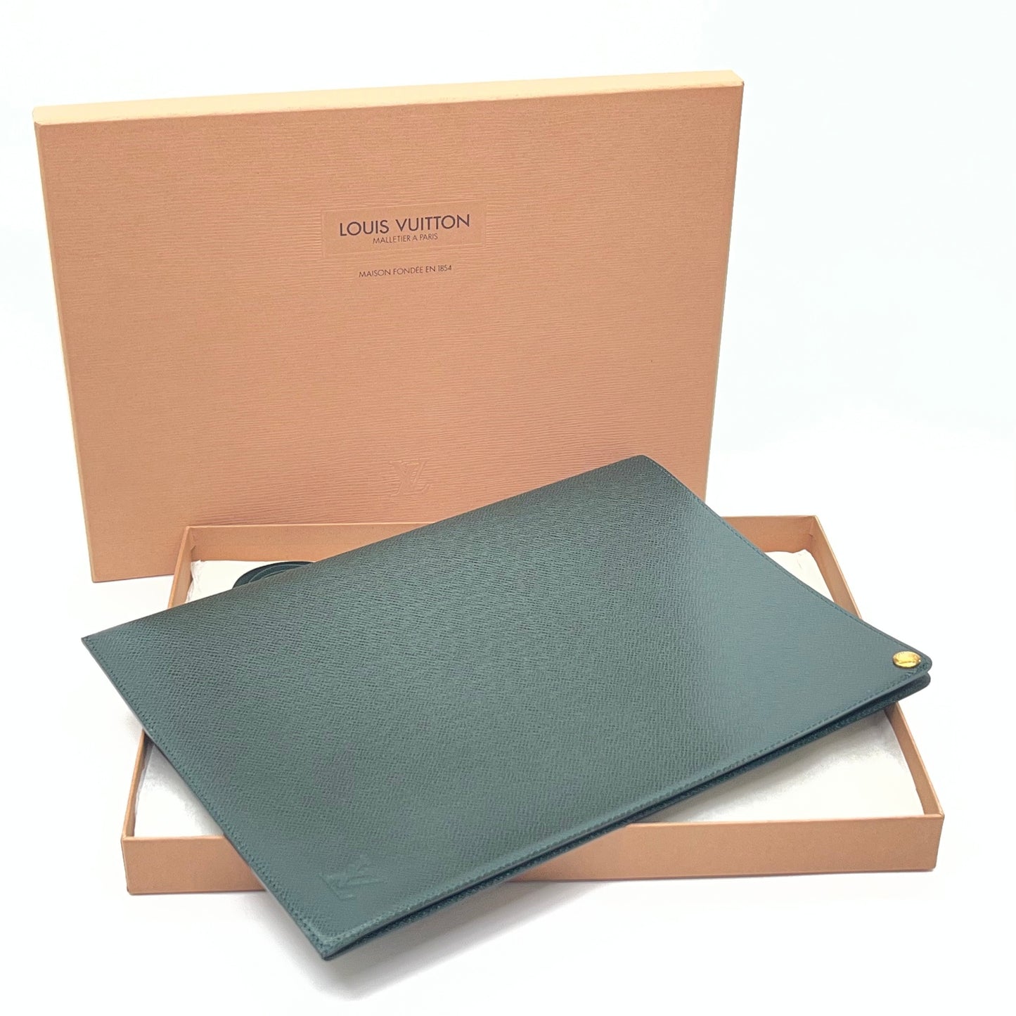未使用  デッドストック LOUIS VUITTON タイガライン ドキュメントファイル 書類ケース【C5298-80】