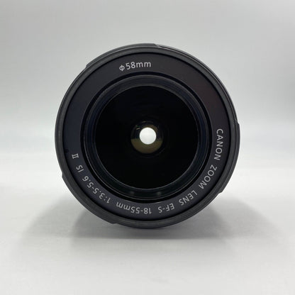 美品 キャノン Canon EOS Kiss X5 EF-S 18-55IS II キット シャッター回数1,155 【C5537】