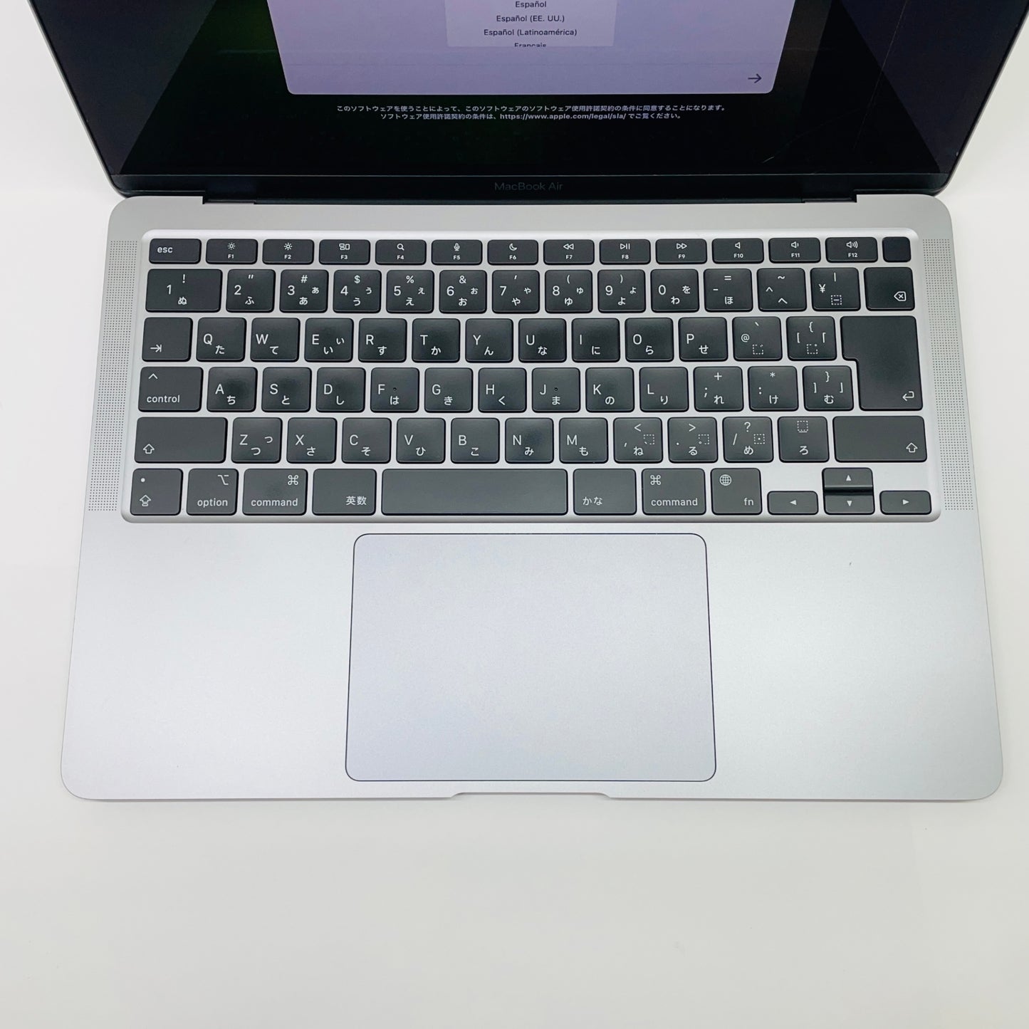ジャンク Apple MacBook Air M1 2020 8C CPU/8C GPU 16GB 1TB   箱、充電器付属 【C4182-80】