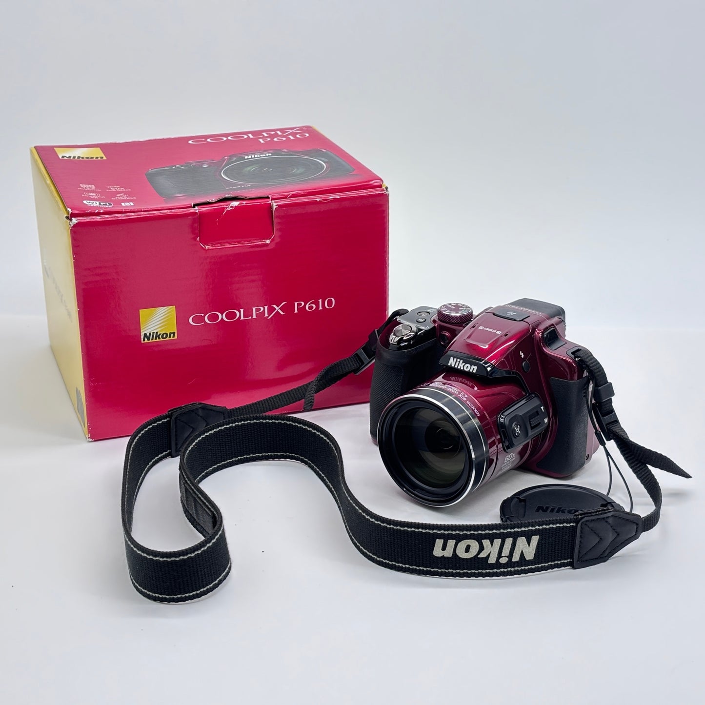 Nikon デジタルカメラ COOLPIX P610 レッド 【C8147-60】