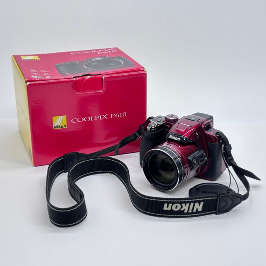 Nikon デジタルカメラ COOLPIX P610 レッド 【C8147-60】