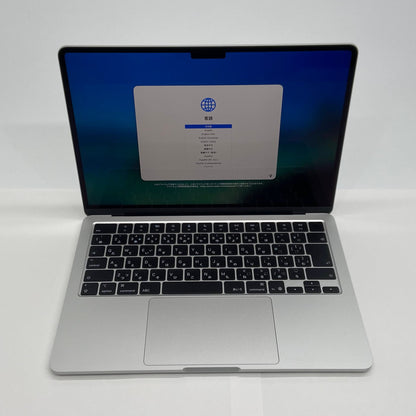 美品 MacBook Air 13インチ (Early 2025) Apple M4 10コア/16GB/SSD 256GB シルバー MW0W3J/A 【C6233−80】
