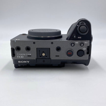 ソニー SONY FX30 ILME-FX30B ラベリアマイクロホン ECM-LV1 【C5028】