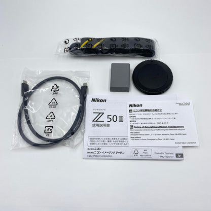新品同様 美品 Nikon Z50 II ボディ ショット数2,725枚 【C4626-80】
