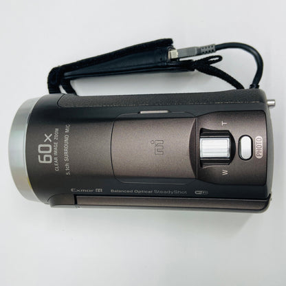 美品 SONY ソニー HDR-CX680 ブラウン ビデオカメラ C3879 60サイズ発送