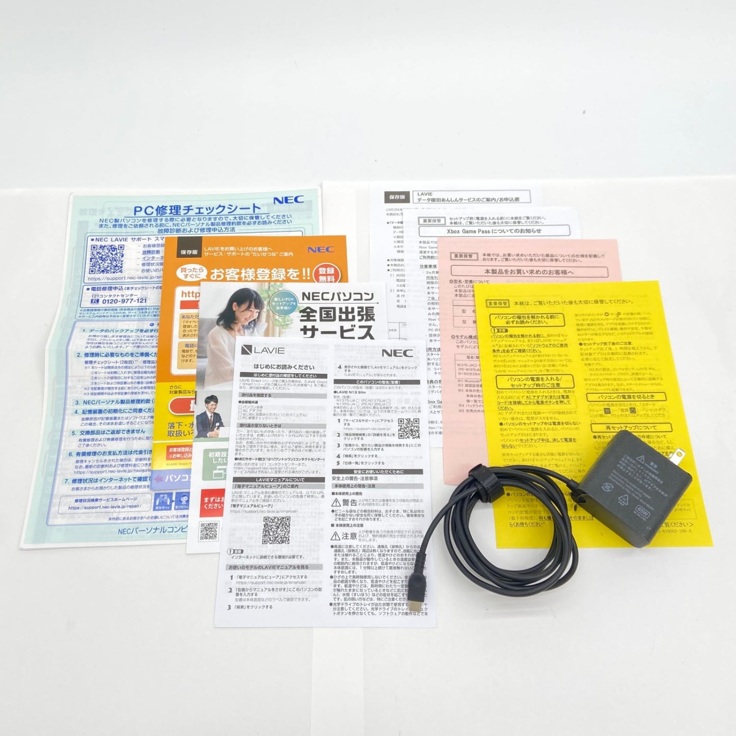 新品同様 美品 NEC LAVIE N13 Slim PC-N1375JAM-YC 13.3インチ  Ryzen 7 7735HS 16GB SSD 512GB Windows11Pro ポーラーブルー バッテリー最大容量100%【C6537-100】