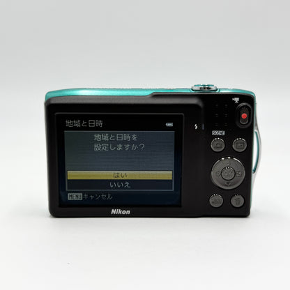 Nikon COOLPIX S3300 コンパクトデジタルカメラ グリーン 付属品完備	【C7501-60】