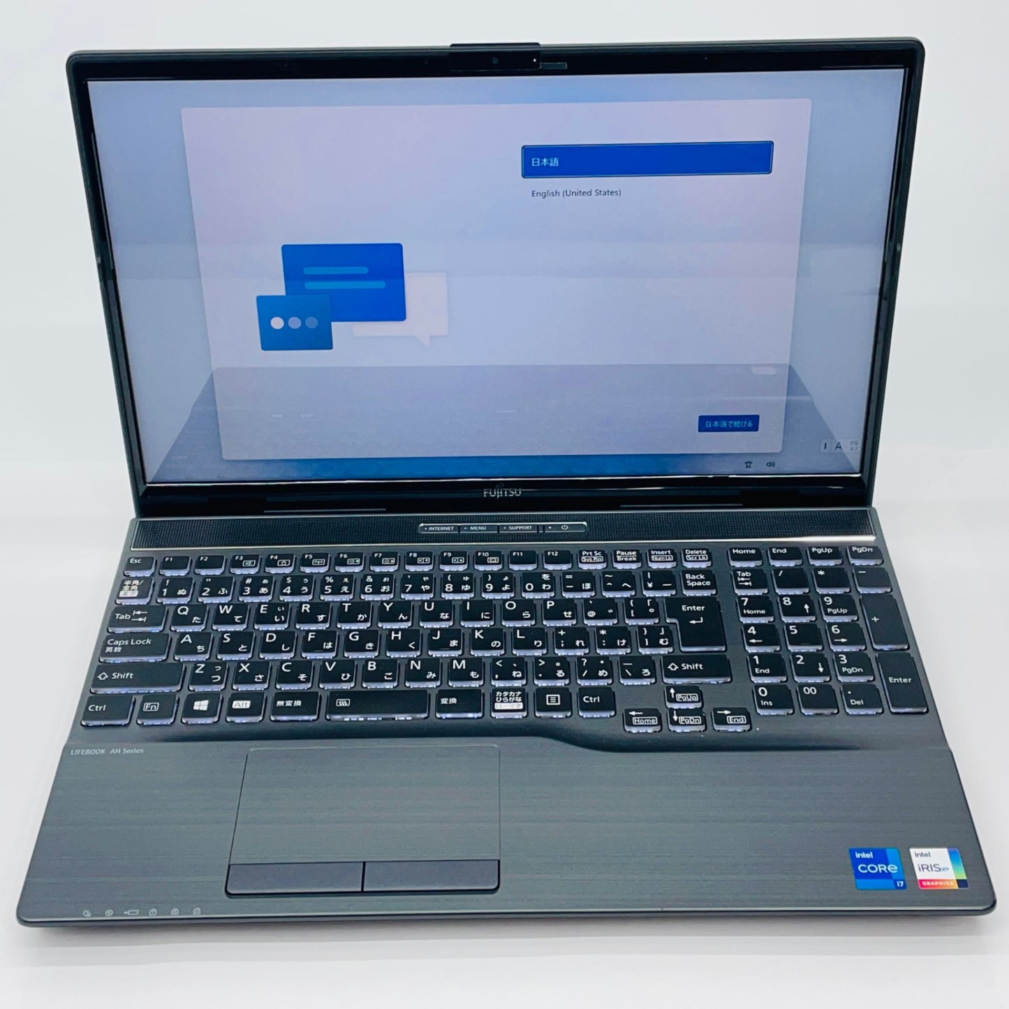FUJITSU LIFEBOOK AH53/F3 FMVA53F3BZ i7 1195G7 8GB SSD 1TB Windows11Home 【C4843-80】