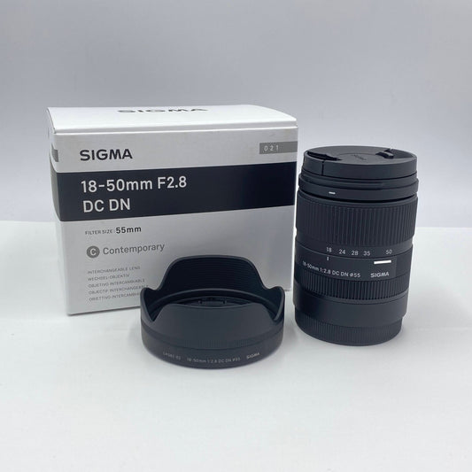 美品 シグマ SIGMA 18-50mm F2.8 DC DN ソニーEマウント 【C5565-60】