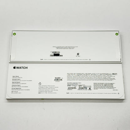 新品未開封 Apple Watch Series11 46mm GPS ローズゴールドアルミニウム/スターライトスポーツバンド MEWA4J/A【C7822-C】