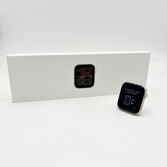 美品 Apple Watch SE 3 44mm GPS+Cellular スターライト MEPF4J/A バッテリー最大容量100%【C8779-C】