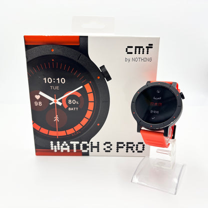 CMF by Nothing Watch 3 Pro D399 オレンジ スマートウォッチ【8827-C】