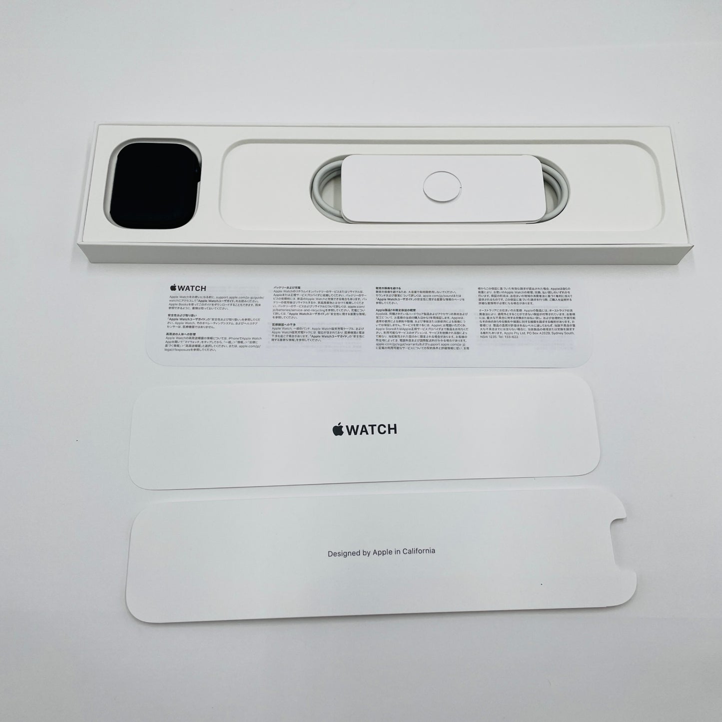 Apple Watch Series 7 GPS アルミニウム 45mm　MKN53J/A ミッドナイトスポーツバンド　バッテリー最大容量78%【C5026-60】