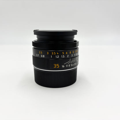 美品 Leica SUMMICRON M 35mm F2 ASPH. 第1世代 ブラック ライカ ズミクロン【C8869-60】
