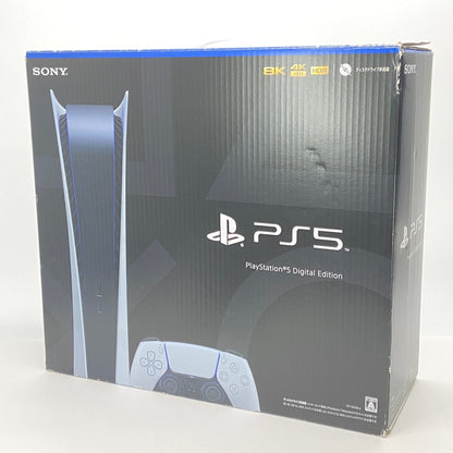 SONY PS5 CFI-1200B 825GB ディスクドライブ非搭載 コントローラー充電スタンド2点付属 【C5984-140】