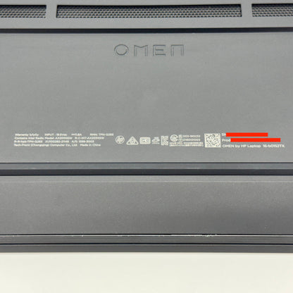 美品 HP OMEN 16-b0152TX Core i7-11800H 16GB RTX 3070  SSD 1TB Windows11 Home バッテリー最大容量85%【C5755-100】