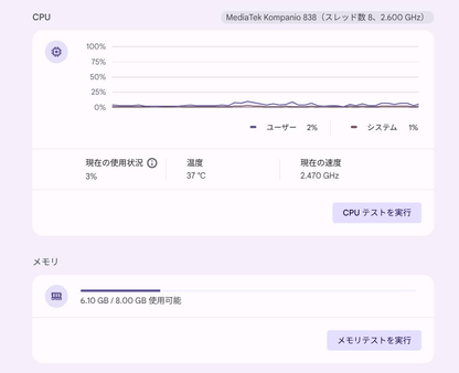 美品 Lenovo Chromebook Duet 11 10.95インチ MediaTek Kompanio 838 8GB eMMC 128GB 重量1.0kg 83HH000TJP パソコン [ルナグレー]【C6937-60】