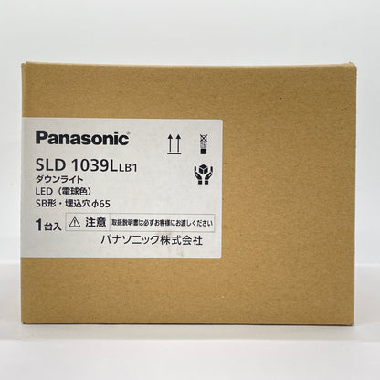 新品未開封 Panasonic SLD1039LLB1 ダウンライト 埋込穴φ65 調光(ライコン別売) LED(電球色) 天井埋込型 美ルック 浅型10H 高気密SB形 集光34度 HomeArchi【C7919-60】