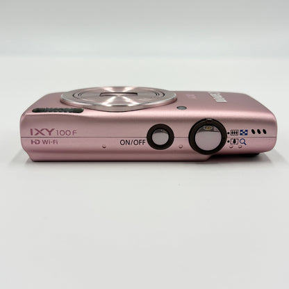 美品 Canon キヤノン IXY 100F コンパクトデジタルカメラ デジカメ【C6156-C】