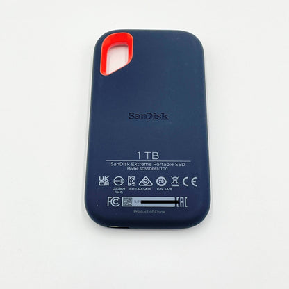 サンディスク ポータブルSSD 1TB エクストリームプロ SDSSDE61-1TOO SanDisk 外付けSSD 本体のみ【C7944-N】