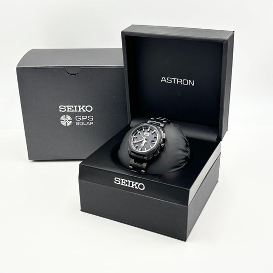 美品 SEIKO ASTRON グローバルライン オーセンティック 3X SBXD009 3X22-0AD0 【C5736-60】