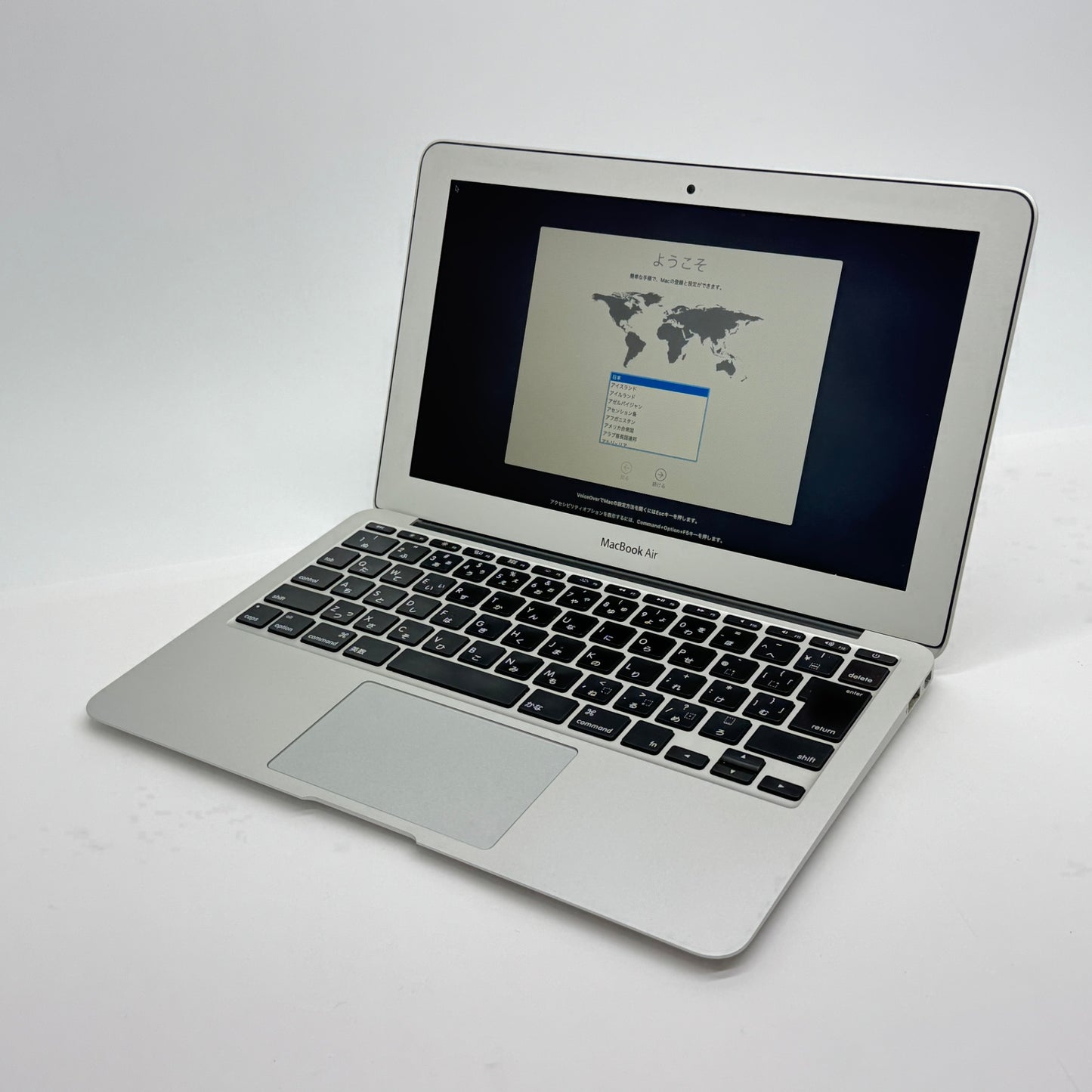 MacBook Air 11インチ Mid 2012 i7 2GHz 8GB SSD256GB シルバー【C7287-80】